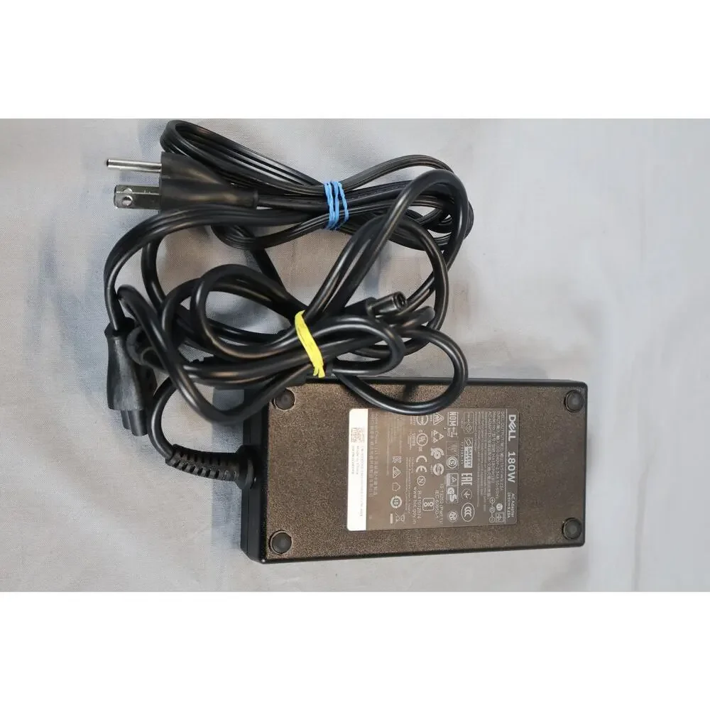 Dell 180W AC Adapter Laptop Charger Genuine OEM HA180PM180 Power Supply Cord Pro